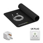 GroundingWell Mat with Cord and Uk Plug Adapter